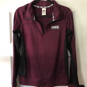Pink Athletic Quarter Zip